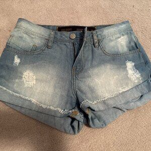 Oh Boy! denim shorts, women's